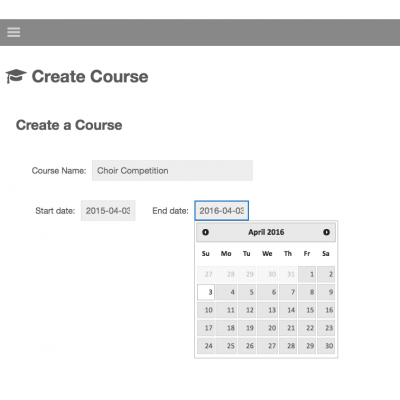 Create a Course