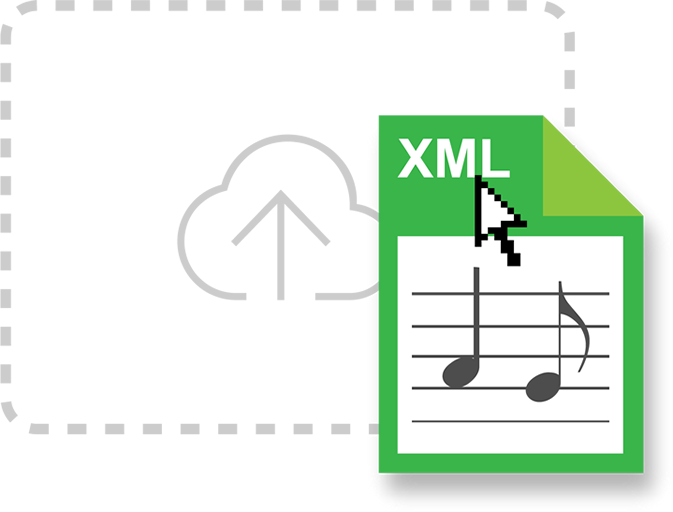 Upload your own MusicXML